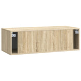 Wall-Mounted TV Cabinet Wall-mounted Sonoma Oak 98 x 41 x 30 cm 898187