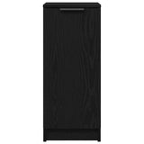 Shoe Cabinet Black Oak 29.5 x 35 x 70 cm Engineered Wood 862778
