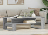 Coffee Table Grey Sonoma 90 x 50 x 40 cm Engineered Wood 8000217