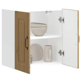 Kitchen Wall Cabinet Kalmar Artisan Oak Engineered Wood 853586