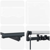 Retractable Awning White 350 x 200 cm Fabric 3329724