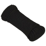Work Rope Black 5 mm 500 m Polyester 152811