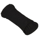 Work Rope Black 5 mm 500 m Polyester 152811