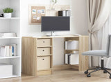Desk with Drawer Sonoma Oak 100 x 40 x 75 cm Engineered Wood 8000454