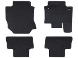 Car Mat 4 pcs Black suitable for Toyota RAV 4 Hybrid 2019 42029091