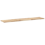 Floating Shelves 2 pcs 160x30x2 cm Untreated Solid Wood Acacia 3279388