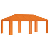 Gazebo Cover 6 x 3 m Orange Polyester 190 gsm 900431
