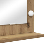 Vanity Mirror Rectangular Artisan Oak 100 x 45 x 18 cm 868332