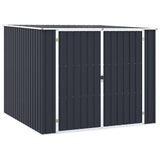 Garden Shed Anthracite 195x198x159 cm Galvanised Steel 46255