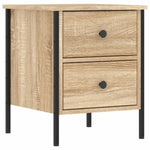 ZNTS Bedside Cabinet Sonoma Oak 40x42x50 cm Engineered Wood 825985