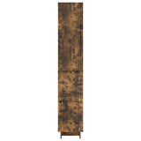 Cabinet Set 2 pcs Smoked Oak 34.5 x 33 x 90 cm Engineered Wood 3416372