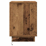 Bedside Cabinet 2 pcs Old Wood 39 x 34.5 x 50 cm 869607