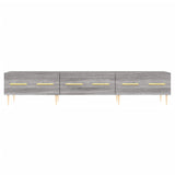TV Cabinet Grey Sonoma 150x36x30 cm Engineered Wood 829146