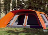 Family Tent with Porch 9-Person Grey and Orange Quick Release 4004215