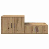 Storage Cabinet 2 pcs Artisan Oak 127 x 41 x 40 cm 866658