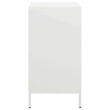 ZNTS Sideboard White 35x39x73.5 cm Cold-rolled Steel 851357