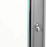 Network Cabinet with Storage Grey 53 x 35 x 21 cm Steel 42017645