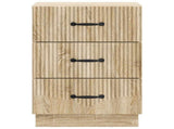 Bedside Cabinet Sonoma Oak 43 x 41 x 63.5 cm Engineered Wood 895247