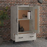 Highboard Concrete Grey 70x31x115 cm Engineered Wood 812577
