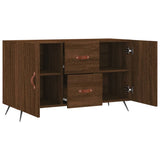 Sideboard Brown Oak 100x36x60 cm Engineered Wood 828147