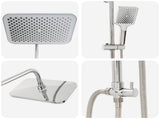 Shower System with Shower Head Chrome Stainless Steel 42053770
