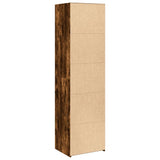 Highboard Smoked Oak 50x41x185 cm Engineered Wood 3281684
