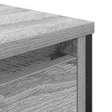 Bathroom Basin Cabinet Grey Sonoma 60x34.5x60 cm 861895