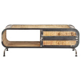 247804 Coffee Table 100x50x35 cm Solid Mango Wood