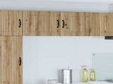 Wall Cabinet LUCCA 2 pcs Artisan Oak Engineered Wood 884913