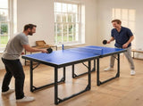6ft Table Tennis Table, Ping Pong Table with Net, Foldable and Portable Ping Pong Set for Indoor T3398P548118