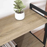 Bookshelf Sonoma Oak 80 x 30 x 85 cm Engineered Wood 868426
