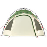 ZNTS Camping Tent Dome 3-Person Green Quick Release 4004222