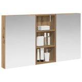 Bathroom Cabinet Set 3 pcs 110 x 10.5 x 60.5 cm Engineered wood 3403719