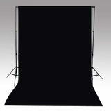 Backdrop Cotton without Stand Black 500x300 cm 190006