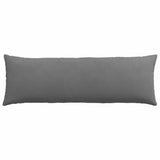 Sofa Pillows 2 pcs Dark Grey 120 x 40 cm Fabric 42013813