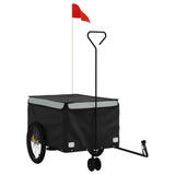 Bike Trailer Black and Grey 45 kg Iron 94112