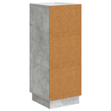 Sideboard Concrete Grey 33 x 34.5 x 87 cm Engineered Wood 895288