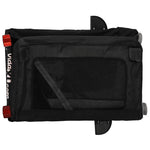 ZNTS Pet Bike Trailer Black Oxford Fabric&Iron 93919