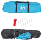 Camping Tent 3-Person Blue Quick Release 4004166