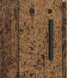 Bathroom Cabinet Old Wood 90 x 33 x 60 cm Engineered Wood 883617