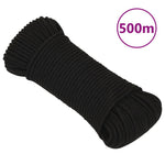 ZNTS Work Rope Black 3 mm 500 m Polyester 152801