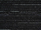 Carpet Tile Striped Black 50 x 50 cm 20 pcs PP and Bitumen 42032481