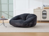 GOMYWAY Bean Bag Chair, Shell-Shaped Bean Bag Couch for Adults, Giant Bean Sofa with High-Rebound W2678P405331