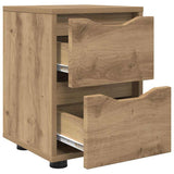 Bedside Table Artisan Oak 30.5 x 30 x 43 cm Engineered Wood 888815