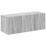 4 Piece TV Cabinet Set Grey Sonoma Engineered Wood 3114628