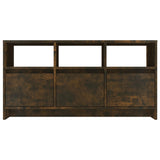 TV Cabinet Smoked Oak 102x37.5x52.5 cm Engineered Wood 813023