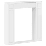 Fireplace Surround Gloss White 100 x 20 x 100 cm 8006619
