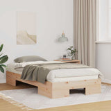 Bed Frame Brown 80 x 200 cm 873049