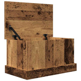 Storage Box Old Wood 30x50x28 cm Engineered Wood 857159