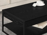 Coffee Table Black Oak 80 x 50 x 40 cm Engineered Wood 886438